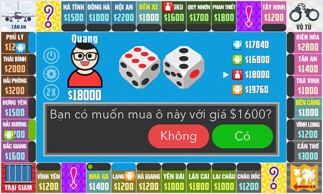 Chơi game Cờ tỷ phú Việt Nam
