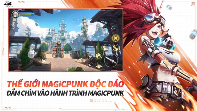 Thế giới Magicpunk độc đáo, đắm chìm vào hành trình Magicpunk