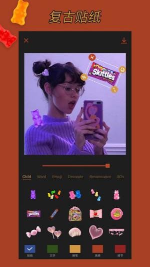 CocoCam có vô số sticker đẹp