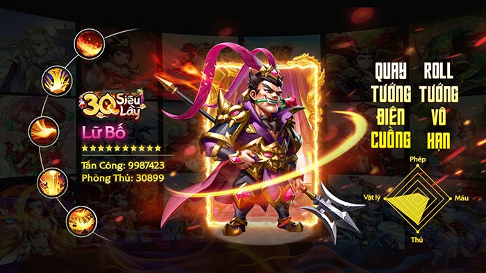 Trò chơi Tam Quốc mới của SohaGame - 3Q Siêu Lầy