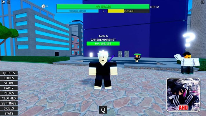 Trò chơi A Hero’s Destiny trong Roblox