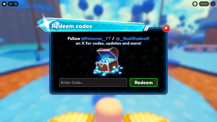 Giao diện đổi code Anime Celestial X