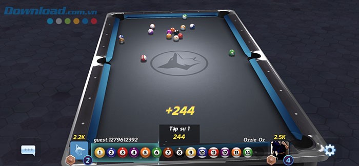 Bida 3D: Cơ Thủ Huyền Thoại là tựa game bida online 3D đa góc nhìn trên điện thoại