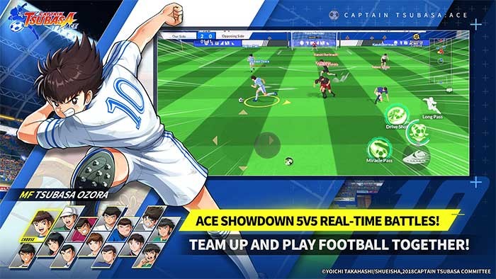 Đồng hành cùng các nhân vật mang tính biểu tượng để hoàn thành giấc mơ sân cỏ trong Captain Tsubasa: Ace