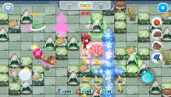 Game hành động đối kháng đặt bom - Crazy Boom