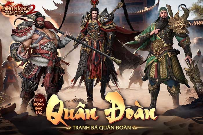 Game nhập vai chiến thuật chủ đề Tam Quốc - Đỉnh Phong Tam Quốc 2