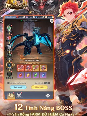 Game MMO nhập vai chiến đấu - Dragon Song: Hội Săn Rồng Funtap
