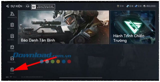 Hướng dẫn cách nhập code Garena Delta Force