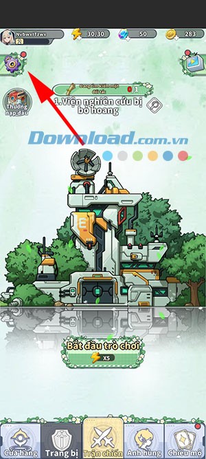 Nhập code Doomsday Vanguard