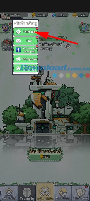 Nhập code Doomsday Vanguard