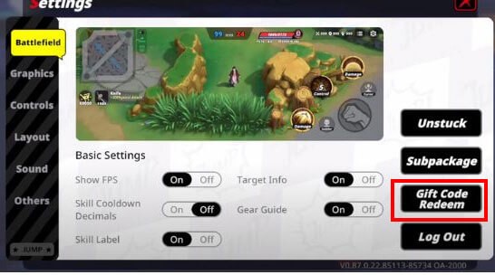 Đổi code JUMP: Assemble lấy quà dễ dàng