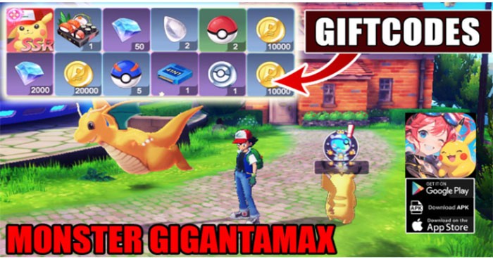 Code Monster Gigantamax Mới Nhất & Cách Nhập Code