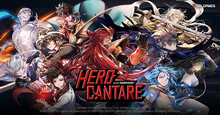 Hero Cantare được chuyển thể từ bộ ba webtoon nổi tiếng Tower of God, The God of High School và Hardcore Leveling Warrior
