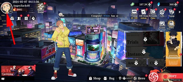 Hướng dẫn nhập code Jujutsu Sorcerer