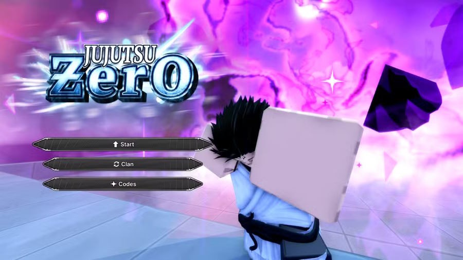 Màn hình đổi code Jujutsu Zero