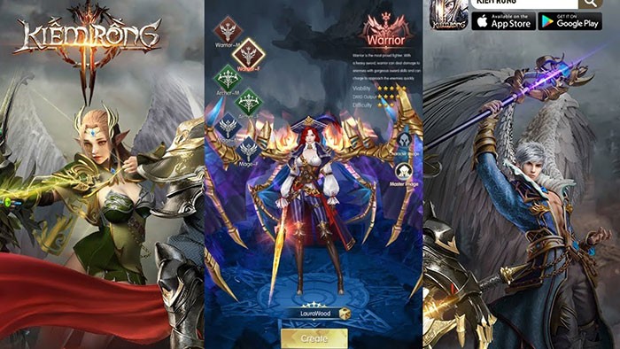 Kiếm Rồng VTC - game MMORPG 3D siêu nhẹ với lối chơi rảnh tay cho dân cày cuốc