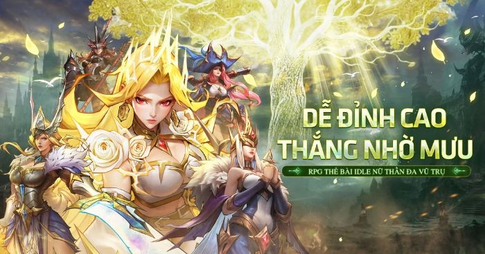 Game idle thẻ bài chủ đề nữ thần đa vũ trụ - Liên Minh Valkyrie