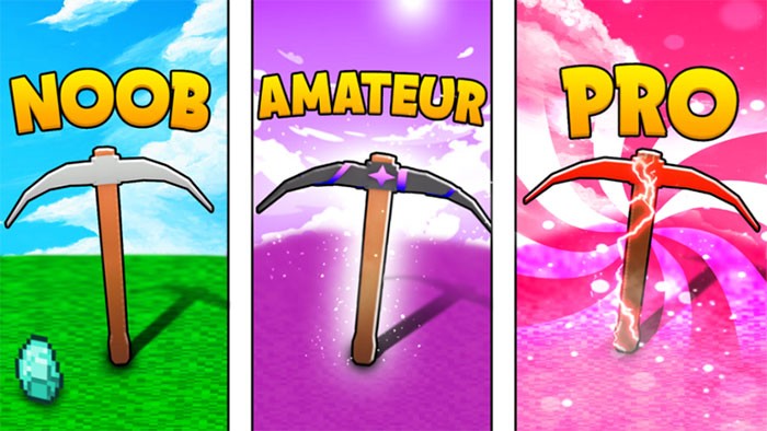 Trở thành thợ mỏ giỏi nhất trong game Mine Racer trên Roblox