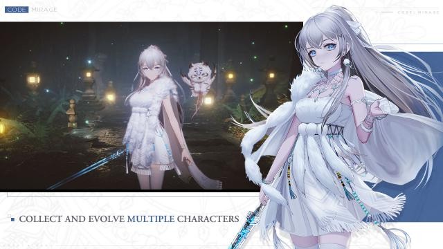 Thu thập và tiến hóa nhiều nhân vật khác nhau trong game Code Mirage