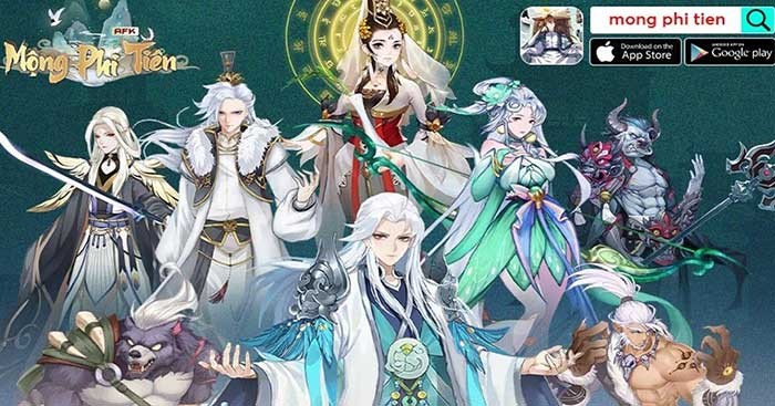 Game nhập vai tu tiên kết hợp thẻ tướng - Mộng Phi Tiên
