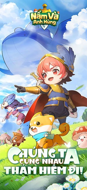 Game nhập vai thế giới mở Nấm và Anh Hùng