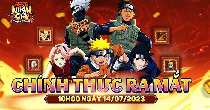 Game chiến thuật thẻ tướng chủ đề ninja - Nhẫn Giả Truyền Thuyết Mobile