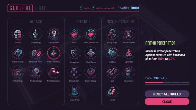 Khám phá kho kỹ năng, vũ khí và trang bị trong Code of Shadows game