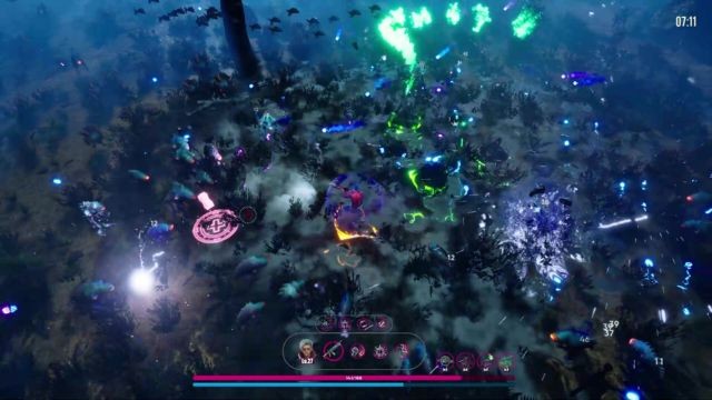 Một mình sống sót giữa bầy quái không gian đông đảo