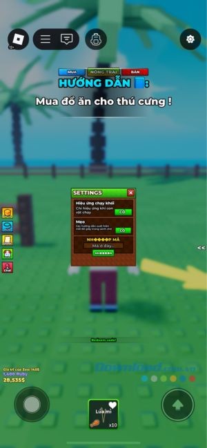 code Raise Animals 3*540905