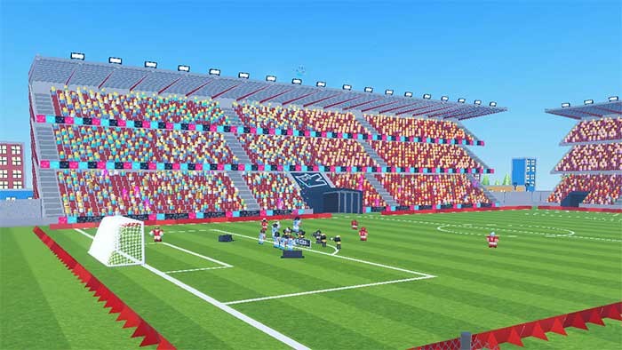 Trải nghiệm những trận cầu 7v7 nảy lửa trong game Roblox chủ đề bóng đá - Super League Soccer