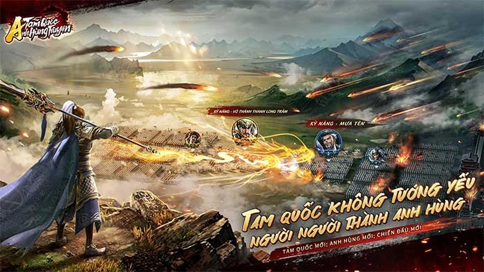 Game thẻ bài chiến thuật chủ đề Tam Quốc chuẩn nguyên tác - Tam Quốc Anh Hùng Truyện