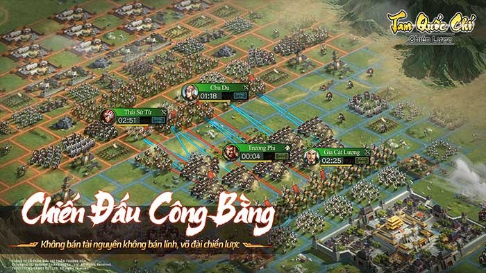 Siêu phẩm game chiến thuật - Tam Quốc Chí Chiến Lược