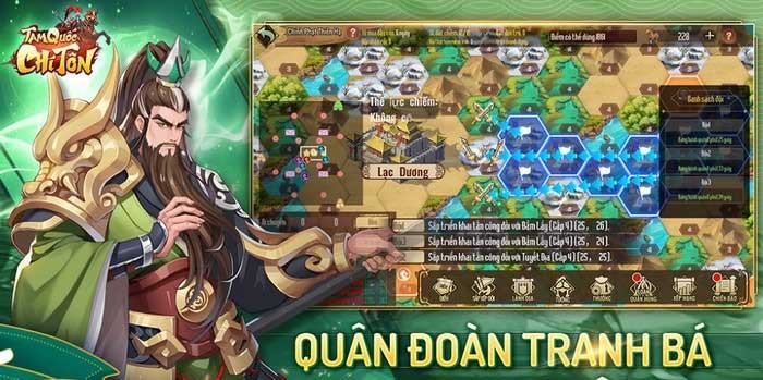 Game nhập vai đấu tướng bối cảnh Tam Quốc loạn lạc - Tam Quốc Chí Tôn