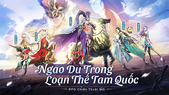 Game nhập vai thẻ tướng bối cảnh Tam Quốc loạn thế - Tân 3Q Truyền Kỳ