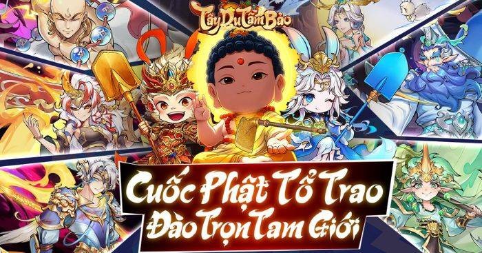 Game chiến thuật đấu tướng, lấy cảm hứng từ Tây Du Ký - Tây Du Tầm Bảo