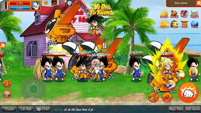 Nhập vai các anh hùng quen thuộc của Bảy Viên Ngọc Rồng trong Võ Đài Tối Thượng Wetaps