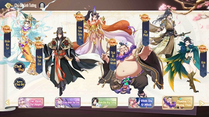 Game chiến thuật thẻ tướng chủ đề tu tiên với đồ họa 3D đẹp mắt - Vũ Trụ Phong Thần 3D