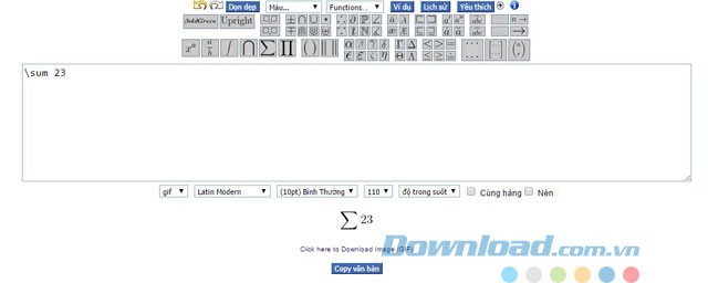 Giao diện Integrated Editor