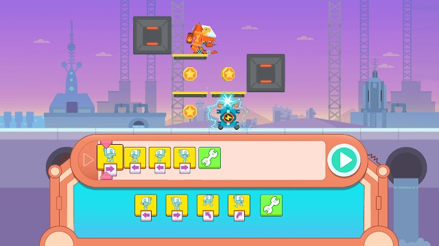 17 khối lệnh khác nhau, mỗi khối kích hoạt một hành động khác nhau