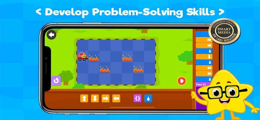 Coding Games For Kids cho iOS phát triển kỹ năng giải quyết vấn đề