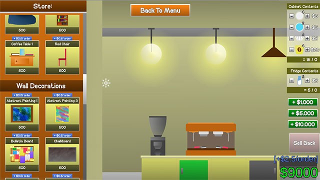 Thường xuyên nâng cấp quán cafe để thu hút khách mới