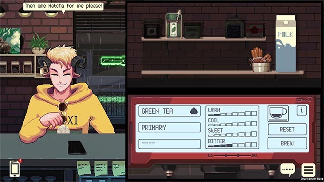 Phục vụ đồ uống theo yêu cầu trong Coffee Talk Episode 2: Hibiscus & Butterfly