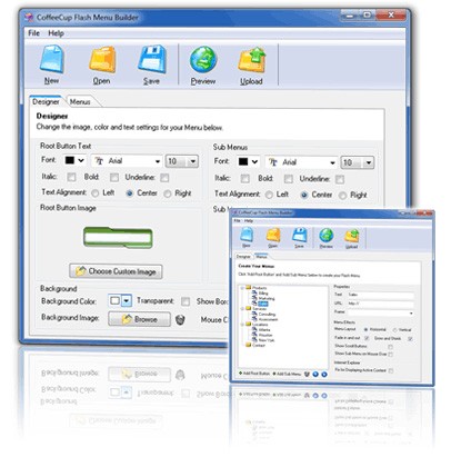 CoffeeCup Flash Menu Builder
