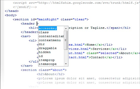 CoffeeCup HTML Editor giúp bạn tiết kiệm thời gian đáng kể