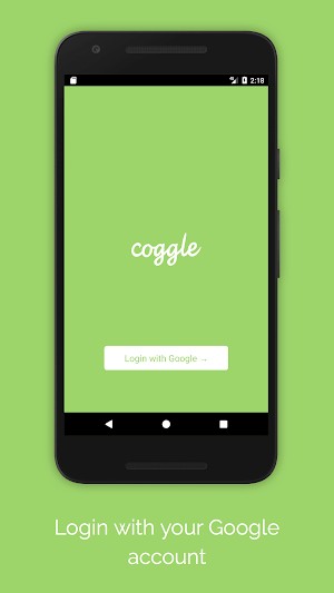 Đăng nhập Coggle bằng tài khoản Google