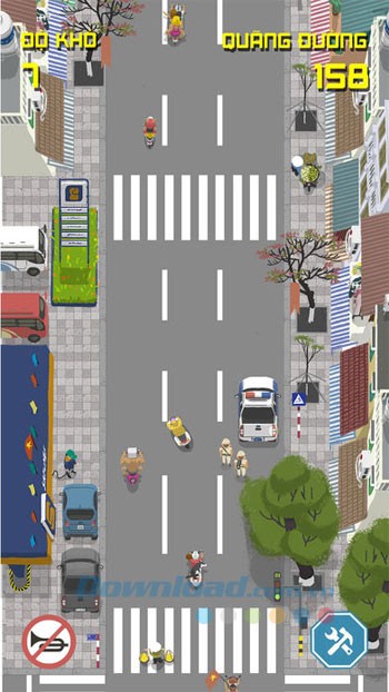 Chơi game Còi To Cho Vượt cho iOS