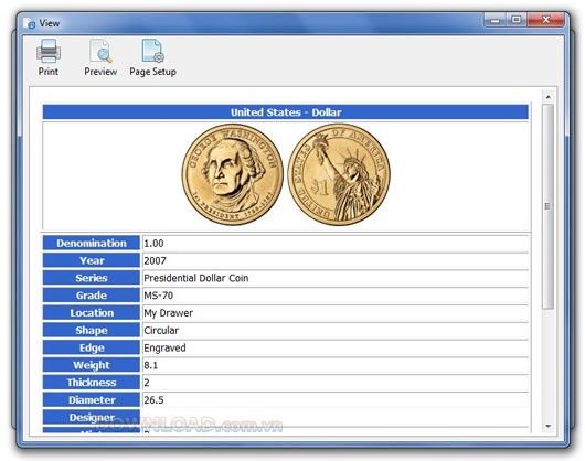 Coin Collection Manager