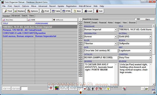 Coin Organizer Deluxe