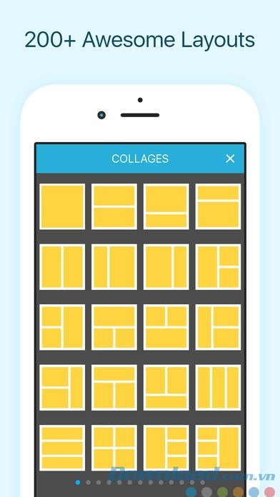 Bố cục ảnh phong phú