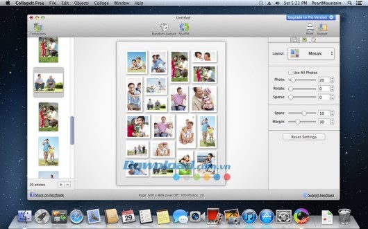 CollageIt Free for Mac